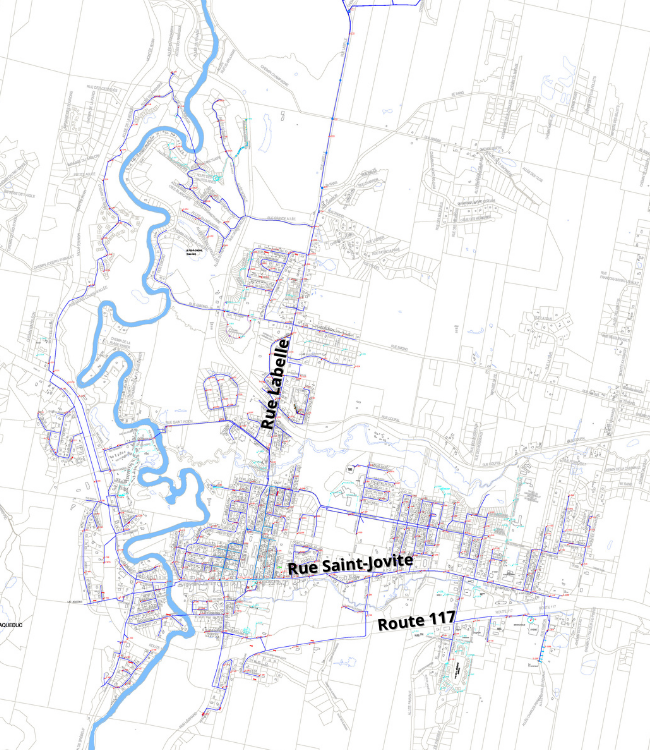 Carte aqueduc